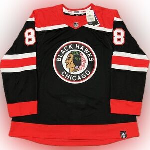 NWT Chicago Blackhawks Patrick Kane Reverse Retro 1.0 Adidas NHL Hockey Jersey